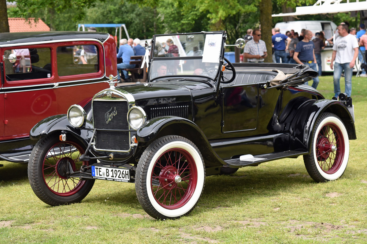 Auto oldtimer start